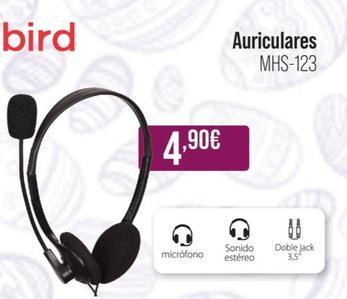 Oferta de Bird - Auriculares por 4,9€ en MR Micro