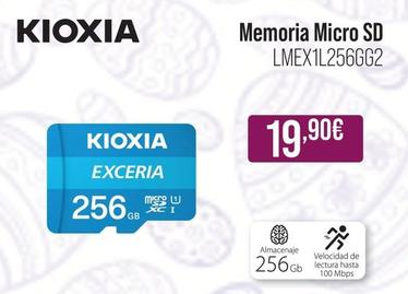 Oferta de Kioxia - Memoria Micro Sd por 19,9€ en MR Micro