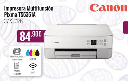 Oferta de Canon - Impresora Multifunción Pixma TS5351A por 84,9€ en MR Micro