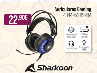 Oferta de Sharkoon - Auriculares Gaming 4044951019984 por 22,9€ en MR Micro
