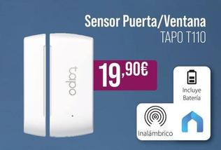 Oferta de Sensor Puerta/Ventana Tapo T110 por 19,9€ en MR Micro