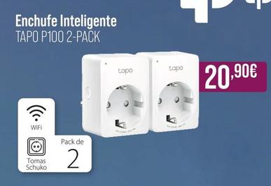 Oferta de Enchufe Inteligente Tapo P100 por 20,9€ en MR Micro
