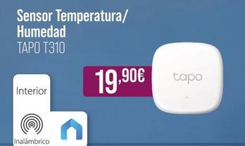 Oferta de Sensor Temperatura/Humedad Tapo T310 por 19,9€ en MR Micro