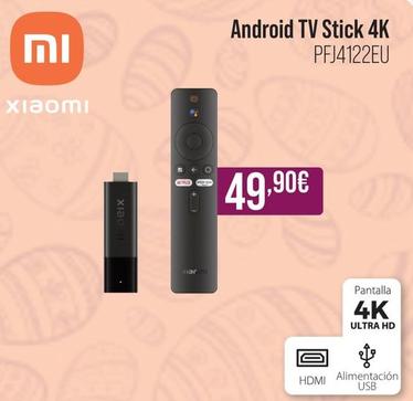 Oferta de Xiaomi - Android Tv Stick 4k por 49,9€ en MR Micro