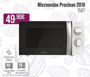 Oferta de Cecotec - Microondas Proclean 2010 por 49,9€ en MR Micro