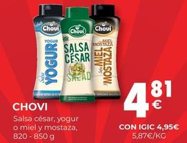 Oferta de Chovi - Salsa César por 4,81€ en CashDiplo