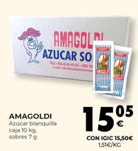 Oferta de Amagoldi - Azúcar Blanquilla Caja por 15,05€ en CashDiplo