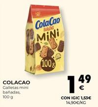 Oferta de Cola Cao - Galletas Mini Bañadas por 1,49€ en CashDiplo