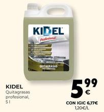 Oferta de Kidel - Quitagrasas Profesional por 5,99€ en CashDiplo