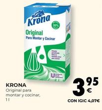 Oferta de Krona - Original Para Montar Y Cocinar por 3,95€ en CashDiplo