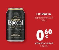 Oferta de Dorada - Especial Cerveza por 0,6€ en CashDiplo