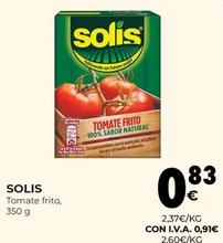 Oferta de Solís - Tomate Frito por 0,83€ en CashDiplo