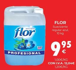 Oferta de Flor - Suavizante Regular Azul por 9,95€ en CashDiplo