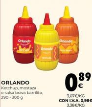 Oferta de Orlando - Ketchup por 0,89€ en CashDiplo
