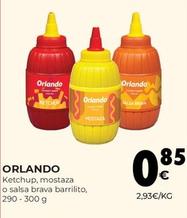 Oferta de Orlando - Ketchup por 0,85€ en CashDiplo