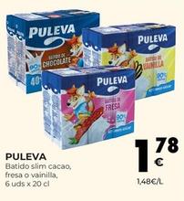 Oferta de Puleva - Batido Slim Cacao por 1,78€ en CashDiplo