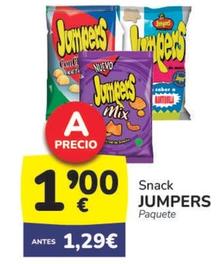 Oferta de Jumpers - Snack por 1€ en Supermercados Codi