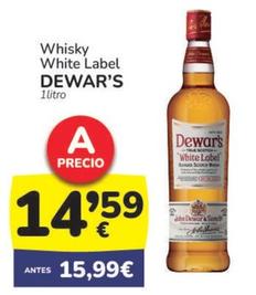Oferta de Dewar's - Whisky White Label por 14,59€ en Supermercados Codi