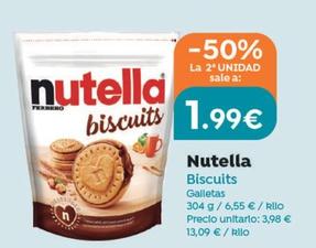 Oferta de Nutella - Biscuits por 3,98€ en Supermercados Codi