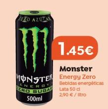 Oferta de Monster - Energy Zero por 1,45€ en Supermercados Codi
