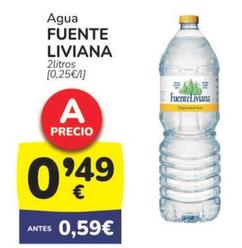 Oferta de Agua por 0,49€ en Supermercados Codi