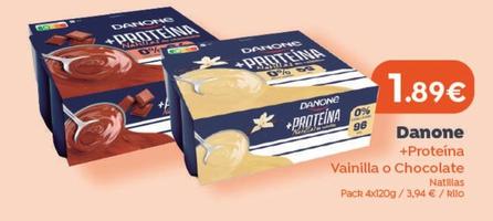 Oferta de Danone - +Proteína Vainilla O Chocolate por 1,89€ en Supermercados Codi