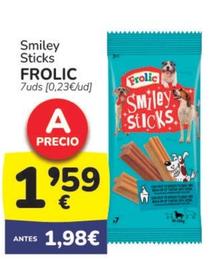 Oferta de Frolic - Smiley Sticks por 1,59€ en Supermercados Codi