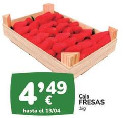 Oferta de Caja Fresas por 4,49€ en Supermercados Codi