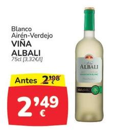 Oferta de Viña Albali - Blanco Airén-verdejo por 2,49€ en Supermercados Codi