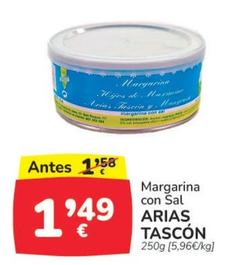 Oferta de Arias Tascon - Margarina Con Sal por 1,49€ en Supermercados Codi