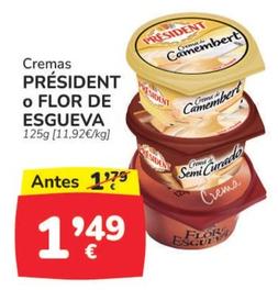 Oferta de Président - Crema por 1,49€ en Supermercados Codi