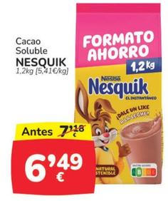 Oferta de Nesquik - Cacao Soluble por 6,49€ en Supermercados Codi