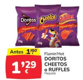 Oferta de Ruffles - Flamin'hot por 1,29€ en Supermercados Codi