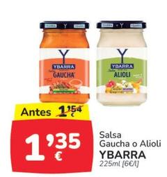 Oferta de Ybarra - Salsa Gaucha O Alioli por 1,35€ en Supermercados Codi