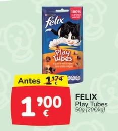 Oferta de Purina - Felix Play Tubes por 1€ en Supermercados Codi