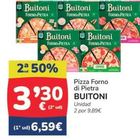 Oferta de Buitoni - Pizza Forno Di Pietra por 6,59€ en Supermercados Codi