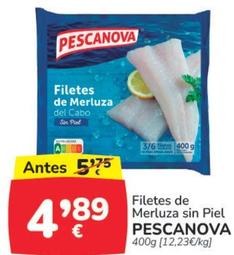 Oferta de Pescanova - Filetes De Merluza Del Cabo Sin Piel por 4,89€ en Supermercados Codi