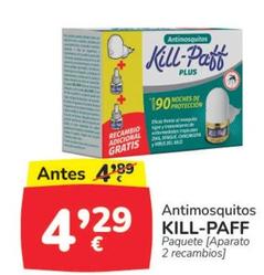 Oferta de Kill Paff - Antimosquitos por 4,29€ en Supermercados Codi