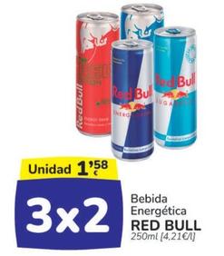 Oferta de Red Bull - Bebida Energética por 1,58€ en Supermercados Codi