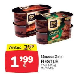 Oferta de Nestlé - Mousse Gold por 1,99€ en Supermercados Codi