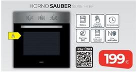 Oferta de Sauber - Horno Serie 1-4 FF por 199€ en Tien 21