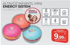 Oferta de Energy Sistem - Altavoz Infantil Mini por 9,99€ en Tien 21