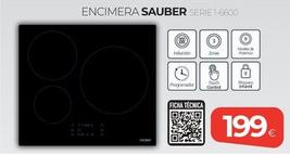 Oferta de Sauber - Encimera SERIE 1-6600 por 199€ en Tien 21
