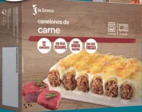 Oferta de Lasana O Canelones De Carne Con Bechamel por 4,7€ en La Sirena