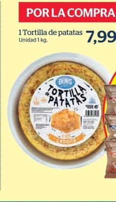 Oferta de Tortilla De Patatas por 7,99€ en La Sirena