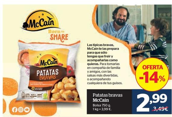 Oferta de Mccain - Patatas Bravas por 2,99€ en La Sirena