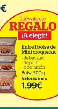 Oferta de Mini Croquetas por 1,99€ en La Sirena
