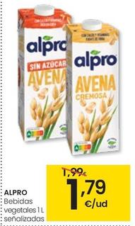 Oferta de Alpro - Bebidas Vegetales por 1,79€ en Eroski