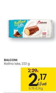 Oferta de Balconi - Rollino Late por 2,17€ en Eroski