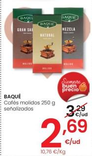 Oferta de Baqué Café - Cafés Molidos por 2,69€ en Eroski